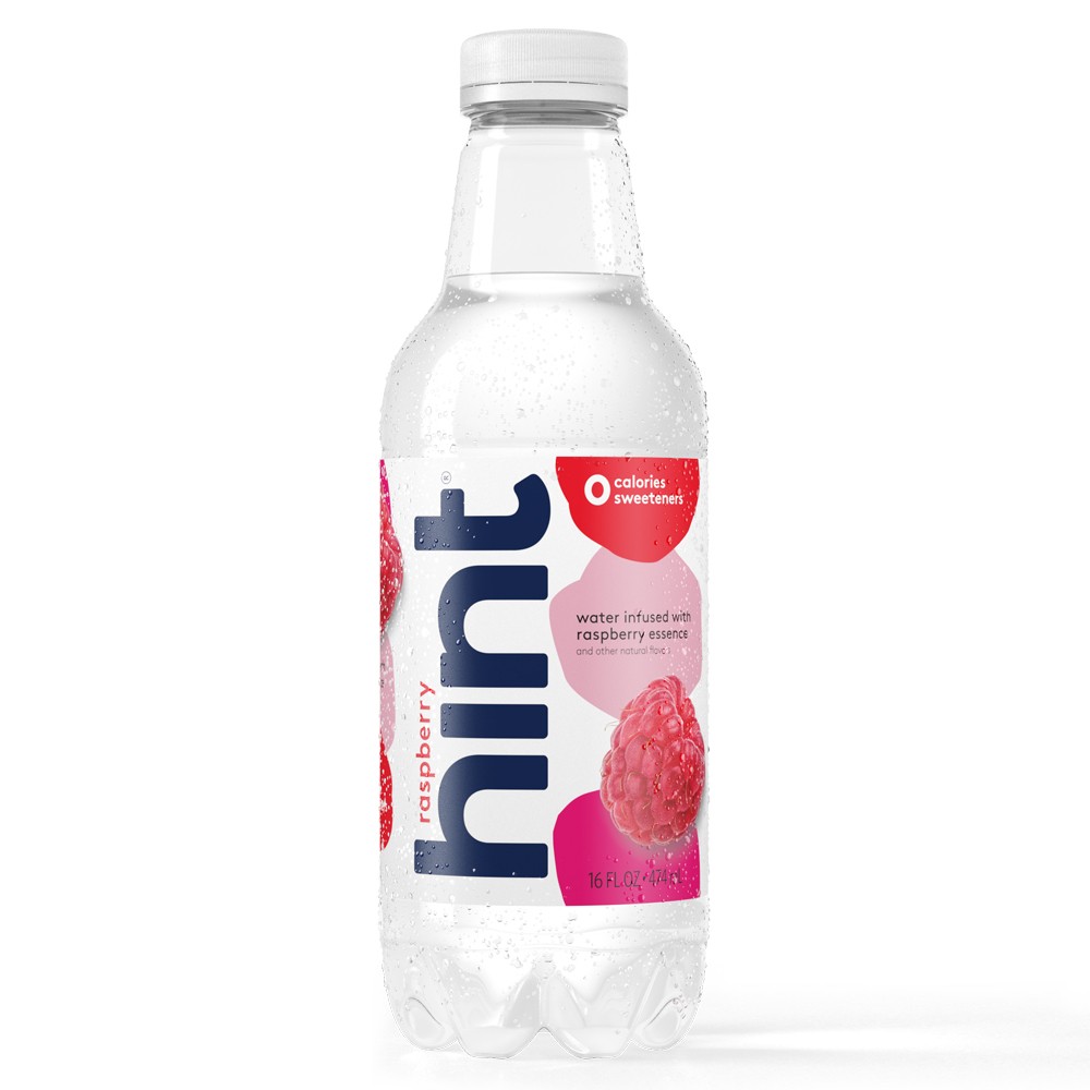 UPC 184739000040 product image for hint Raspberry Flavored Water - 16 fl oz Bottle | upcitemdb.com