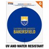 California State University Bakersfield Institutional Logo Automotive Car Window Locker Circle Bumper Sticker - 2 of 4