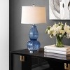 Mercurio Double Gourd Lamp - 28.5 Inch Height - LIT4155 - Blue - Safavieh - 4 of 4