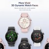 HONGGE Smart Watch with 1.43" AMOLED Display, Bluetooth Calling, Wellness Tracking, 100+ Sports Modes, Bonus Leather Strap Included - 3 of 4