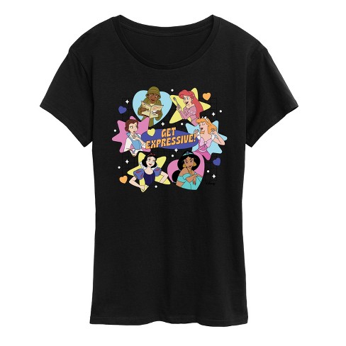 Women's - Disney Princess - Get Expressive Short Sleeve Graphic T-Shirt - image 1 of 4