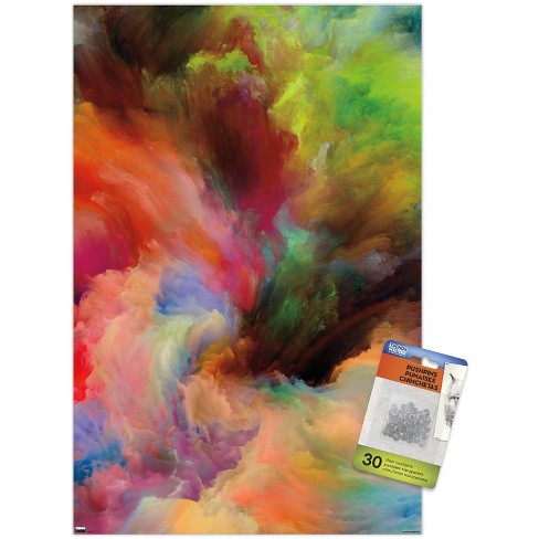 Trends International Paint Motion Imagination Unframed Wall Poster Prints - image 1 of 4