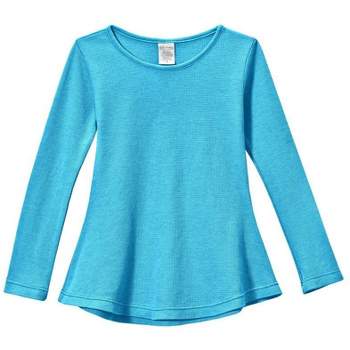 City Threads USA-Made Thermal Girls Soft & Cozy Long Sleeve Tunic