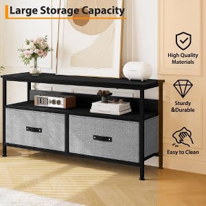 Dresser TV Stand,50 Inch TV Stand for Bedroom Small TV Stand Dresser with Drawers and Shelves, TV & Media Console Table Furniture for Living Room - 1 of 4