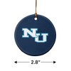 Northwood University Primary Logo Porcelain Holiday Christmas Tree Ornament - 3 of 4