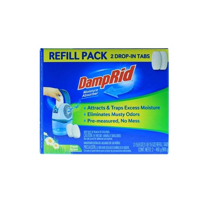 DampRid Drop-In Container Refills - 2ct