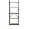 PAGED Rectangular Bookshelf Tall Free Standing Bookcase with Open Storage for Living Room, Study Room - 2 of 4