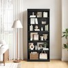 Dovelina Vertical Bookshelf Combination with Adjustable Shelves--No Door - 3 of 4