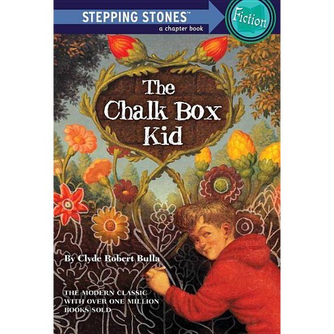 Vintage Playtime White CHALK BOX w/ Chalk Inside