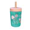 LunaLulinlk 15oz Toddler Cups For Travel or At Home, Durable Plastic Sippy Cups With Leak-Proof Design is Perfect For Kids (Shells) - 3 of 3