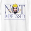 Women's - Disney - Villains Evil Queen Not Impressed Short Sleeve Graphic T-Shirt - 2 of 4