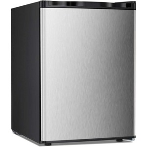ZAFRO 2.1 Cu.ft Upright Freezer, Small Mini Freezer with Adjustable Thermostat,Removable Shelves, Reversible Single Door,Bedroom/Home/Dorms - 1 of 4