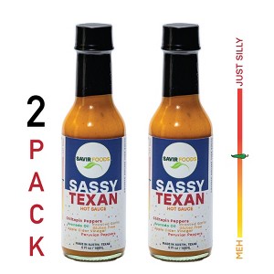 Savir Foods Sassy Texan Hot Sauce 2 Pack - 1 of 3