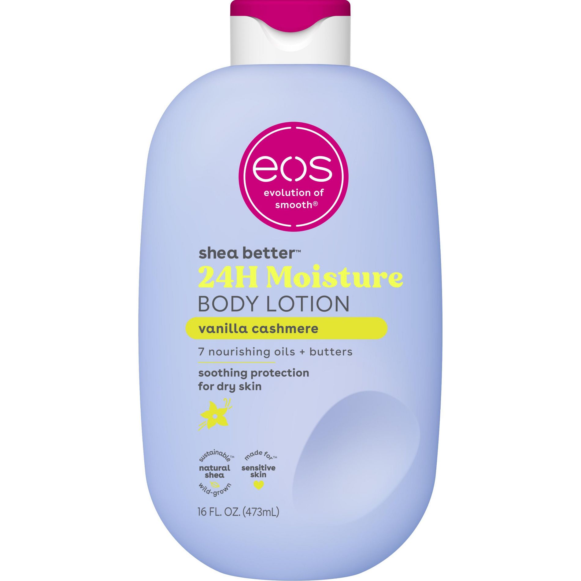 eos Shea Better Moisture Body Lotion - Vanilla Cashmere - 16 fl oz