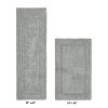Lux Premium 100% Cotton Tufted Solid Reversible 2 PC Bath Rug Set – Ultra-Soft, Water-Absorbent, Durable, Machine Washable Bathroom Rug - 2 of 4