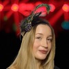 HMS Peacock Feathers Adult Costume Headband | Blue and Green - 2 of 3