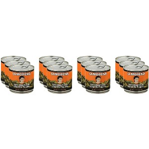 La Morena Sliced Green Pickled Jalapeño Peppers - Case of 12 - 13.13 oz - 1 of 2