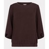 Women's Twisted Sleeve Modal Sweater - ESQUALO - 4 of 4