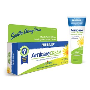 Boiron Arnicare Cream for Soothing Relief for Joint Pain, Muscle Pain, Muscle Soreness and Swelling from Bruises or Injury Fast Absorbing - 2.5oz - 1 of 4
