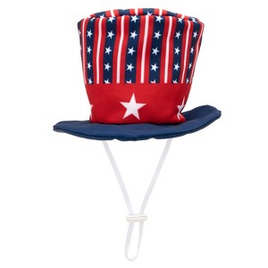 The Worthy Dog Uncle Sam Party Hat - 1 of 4