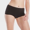 Hanes Women's 3pk Comfort Period Leakproof Moderate Briefs - Black/gray :  Target