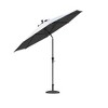 PURPLE LEAF Patio Umbrella Outdoor Table Umbrella Aluminum Frame Market Umbrella Sun Umbrella with 8 Sturdy Ribs - 2 of 4