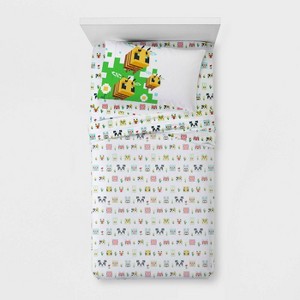 Twin Minecraft Beautiful Day Kids' Sheet Set - 1 of 4