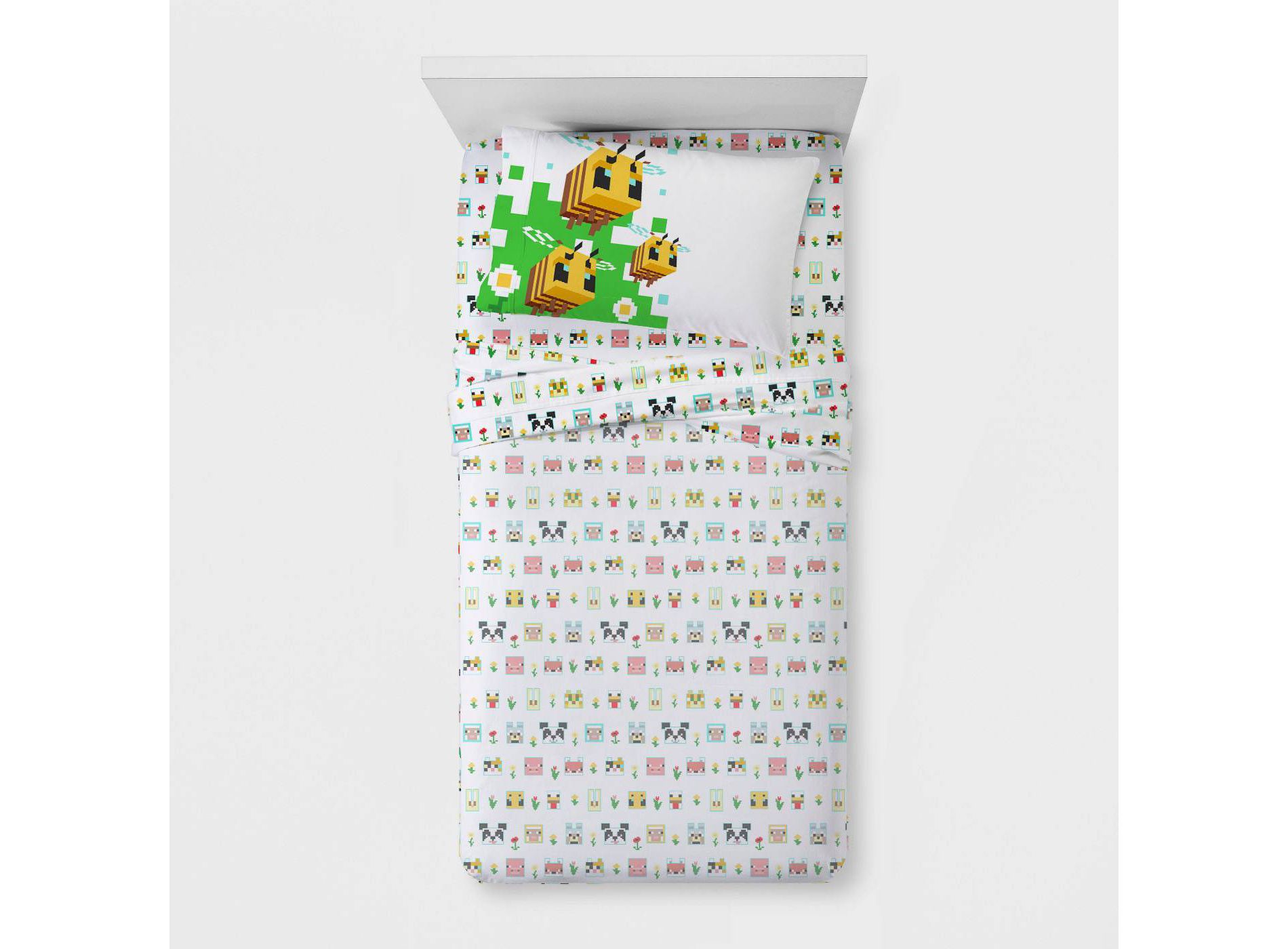 Twin Minecraft Beautiful Day Kids' Sheet Set