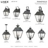 Livex Lighting Mansfield 1 - Light Wall Light in  Charcoal - 2 of 4