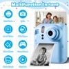 SUGIFT Kids Instant Print Camera with 32GB Card & 4 Rolls Paper, Dual-Lens 1080P Video Camera for Boys & Girls - 4 of 4