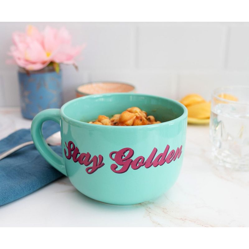 Silver Buffalo The Golden Girls Ceramic Soup Mug with Vented Lid | Holds 24 Ounces, 5 of 7