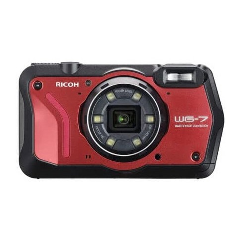 Ricoh Wg-7 Waterproof Digital Camera (red) : Target
