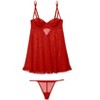 Adore Me Women's Aubrey Babydoll Lingerie - 4 of 4