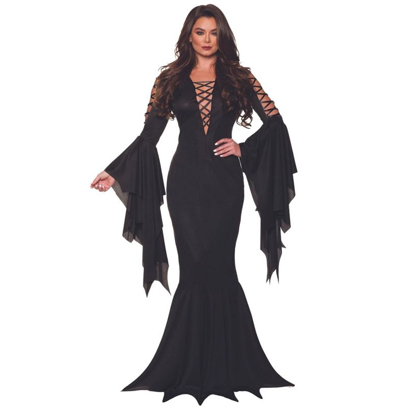 Vamp Dress Adult Costume, 1 of 5