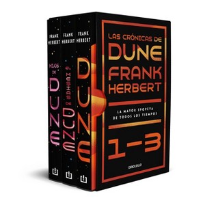 Estuche Las Crónicas de Dune: Dune, El Mesías de Dune E Hijos de Dune / Frank Herbert's Dune Saga 3-Book Boxed Set: Dune, Dune Messiah, and Children - 1 of 1