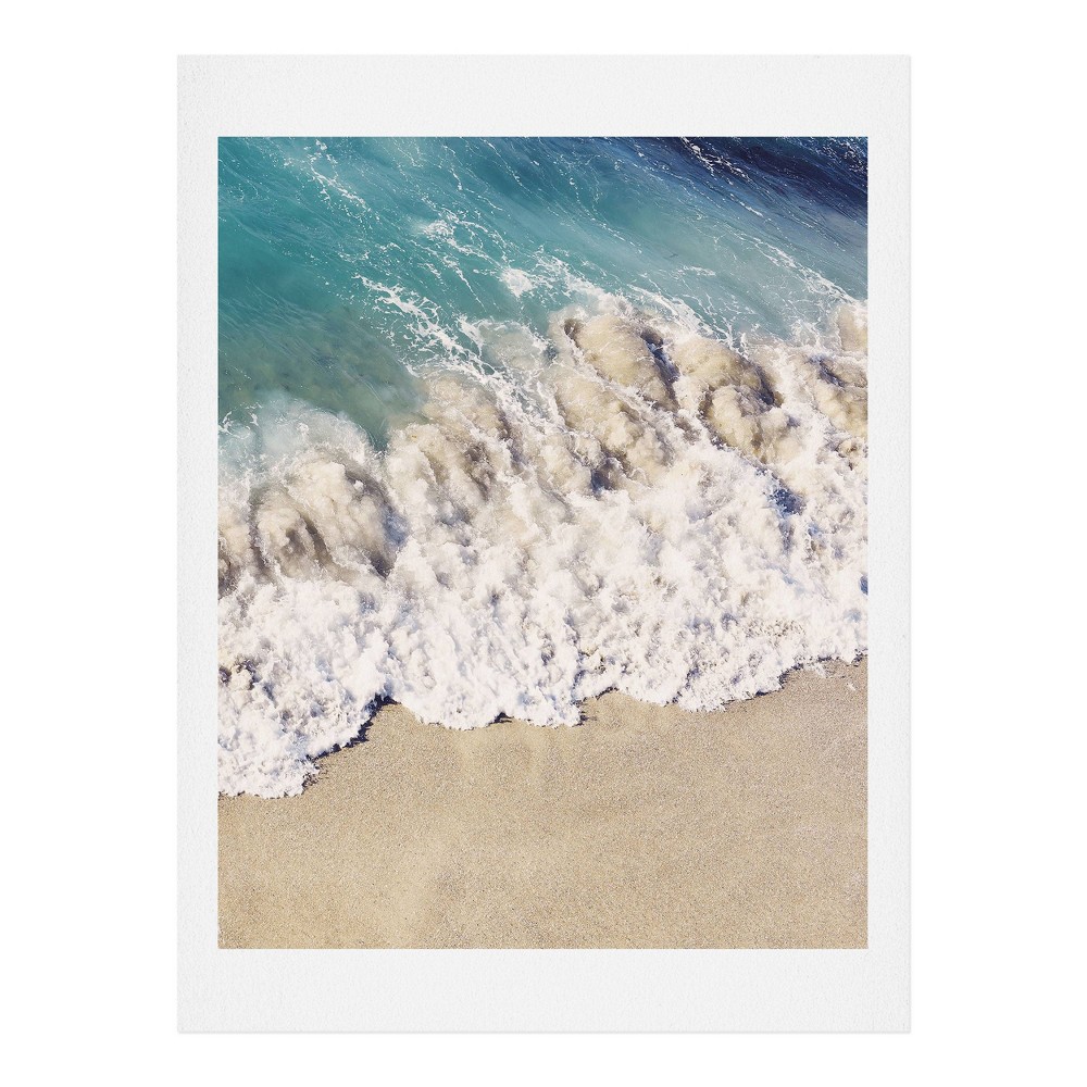 8" x 10" Bree Madden Breaking Shore Unframed Wall Art - Deny Designs
