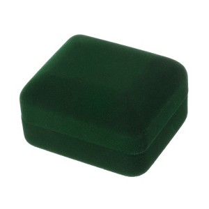 Unique Bargains Velvet Paper Cuboid Jewelry Display Box - 1 of 4