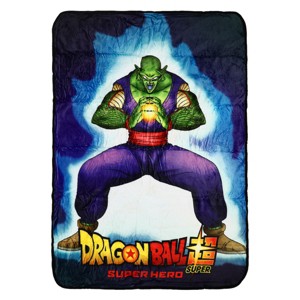 Dragon Ball Super Hero Piccolo Digital Print Twin Size Throw Blanket - 1 of 2