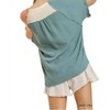 Women's Color Block Cotton Gauze Top - umgee - 4 of 4