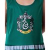Harry Potter Girls All Houses Crest Logo Tank Stripe Accent Pajama Nightgown - 3 of 4