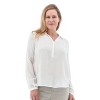 Aventura Clothing Women's Camilla Long Sleeve Collared Neck Blouse - 4 of 4