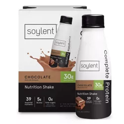 Soylent Complete Protein Shake - Chocolate - 4pk/11 fl oz