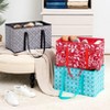 The Lakeside Collection Shoe Storage Bin With Fashion Prints - 4 of 4