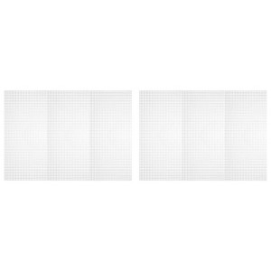 Unique Bargains Rectangle Plastic Craft Projects Knit Crochet Mesh Canvas Sheet - 1 of 4