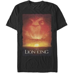 Men's Lion King Savannah Sunset T-Shirt - 1 of 4