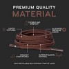 The Original Stretchlace Flat Elastic Shoelace - Brown - 4 of 4
