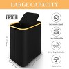 BestParts Waterproof Collapsible Laundry Hamper with Lid, Bamboo Handles & Removable Bag - 2 of 4