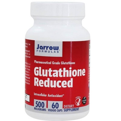 Jarrow Formulas Glutathione Reduced 500 mg. Supplement  -  60 Count