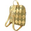 Birds of Prey Harley Quinn Boobytrap Battle Jumpsuit Overalls Costume Design Backpack Purse Bag Gold - 3 of 4