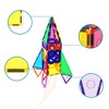 Everplay Magnetic Tiles For Kids, 140PCS Construction STEM Building Blocks Educational Toy - 4 of 4